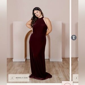 Revelry Tori Velvet Dress